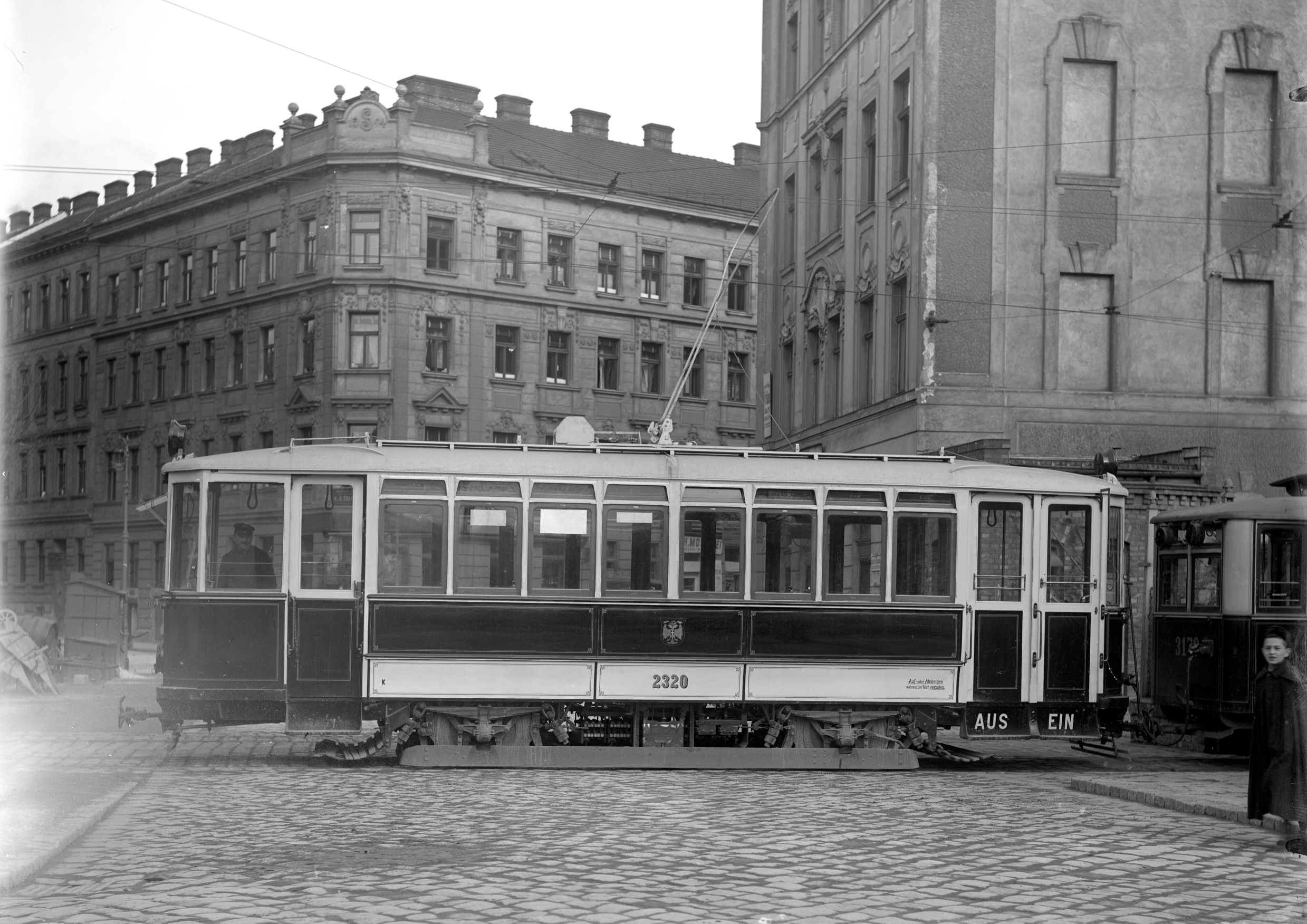 Triebwagen 2320, der Type K um 1913