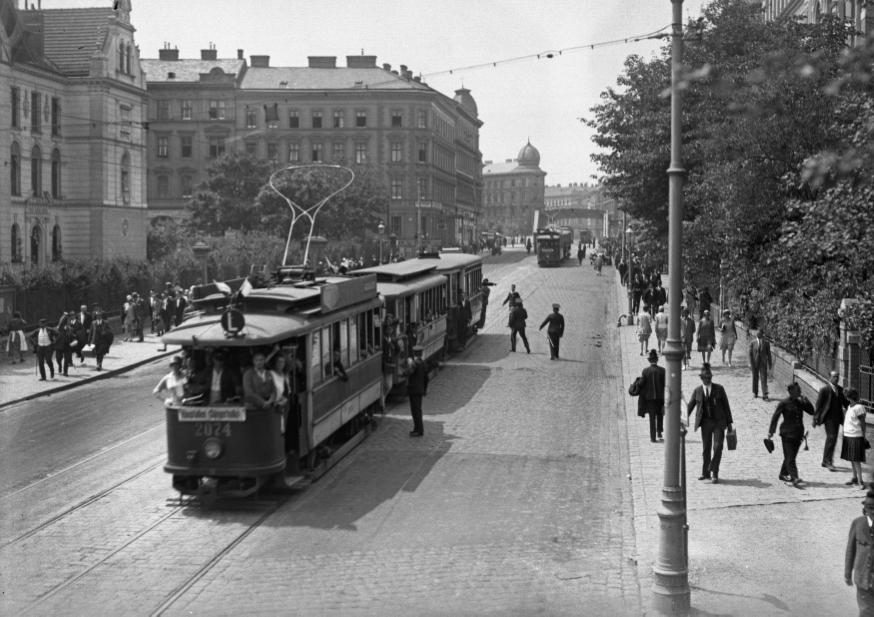 Linie L Wittelsbachstraße um 1928