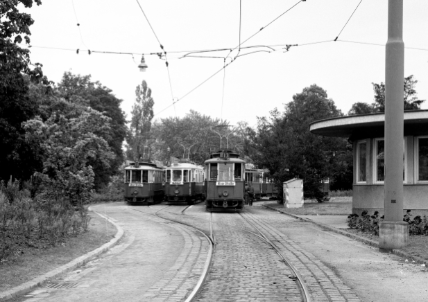 Südbahnschleife im Jahr 1961