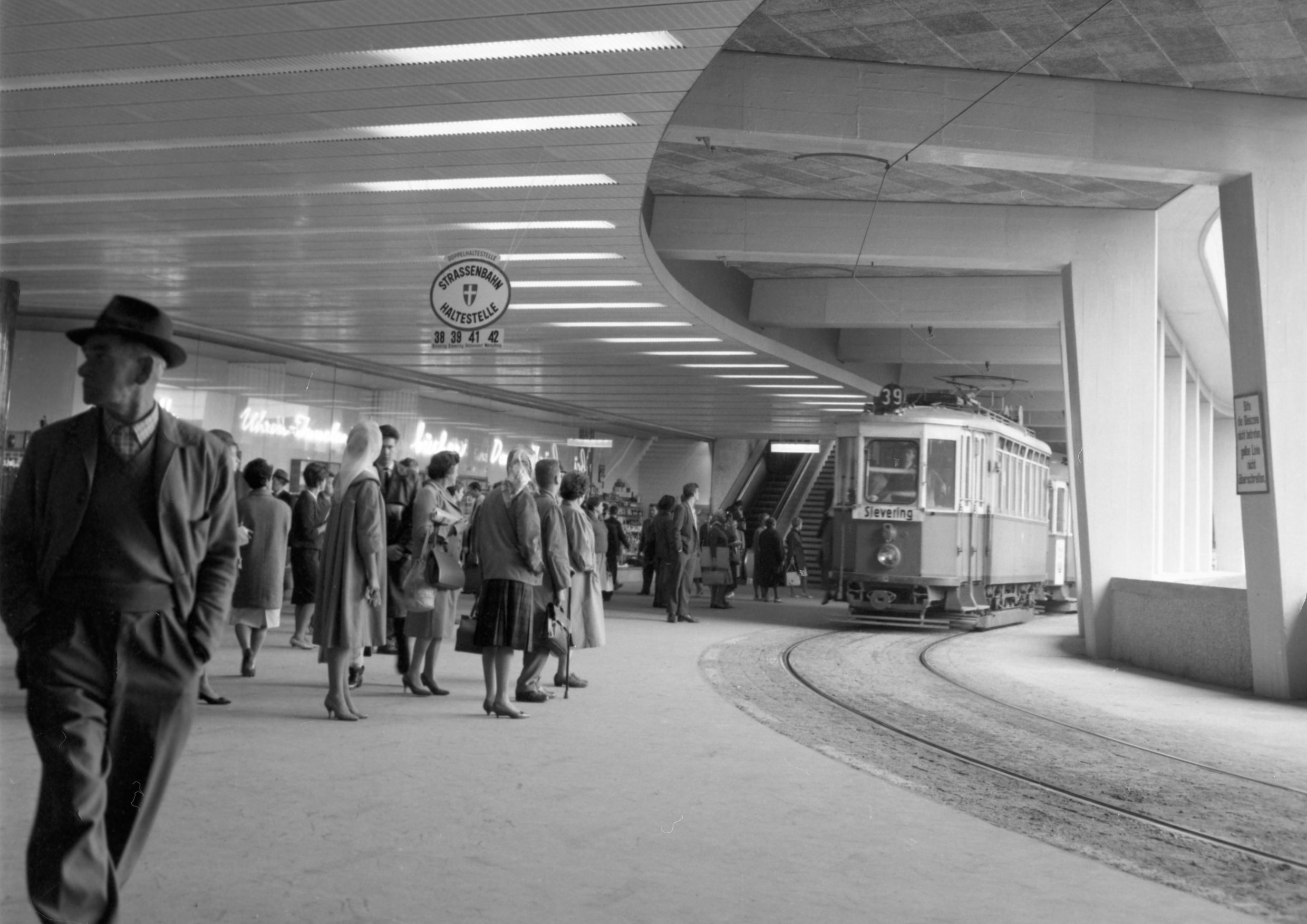 Type K mit m3 Beiwagen als Linie 39 im Jonas Reinl unterwegs,, Oktober 1961