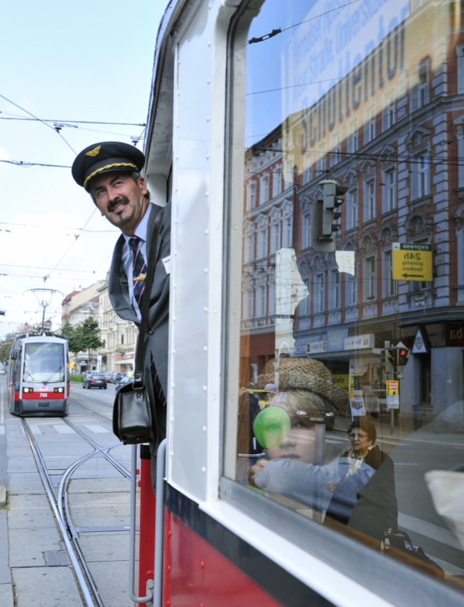 26. Wiener Tramwaytag der Wiener Linien in der Remise Hernals.