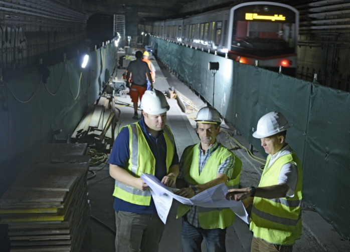 Modernisierungsarbeiten U1