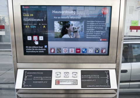 Haltestelle der Zukunft