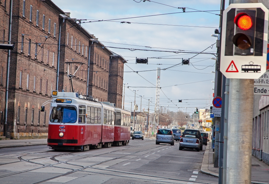 Linie 62  Eichenstraße neue Signalanlage, Dezember 2014