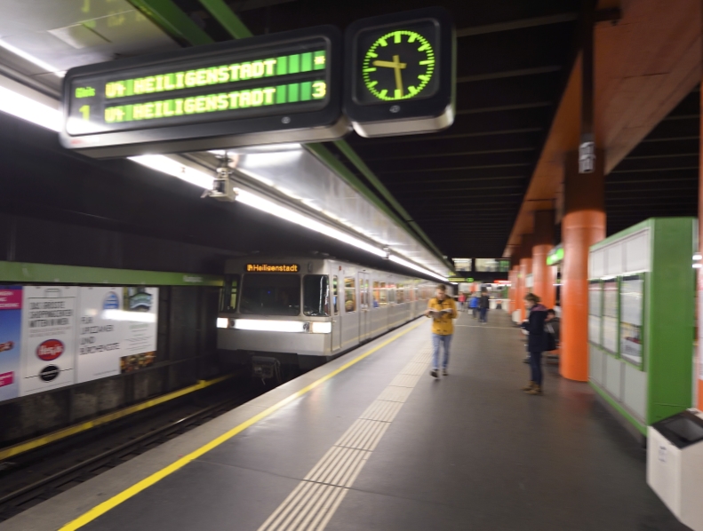 Station Karlsplatz der Linie U4.