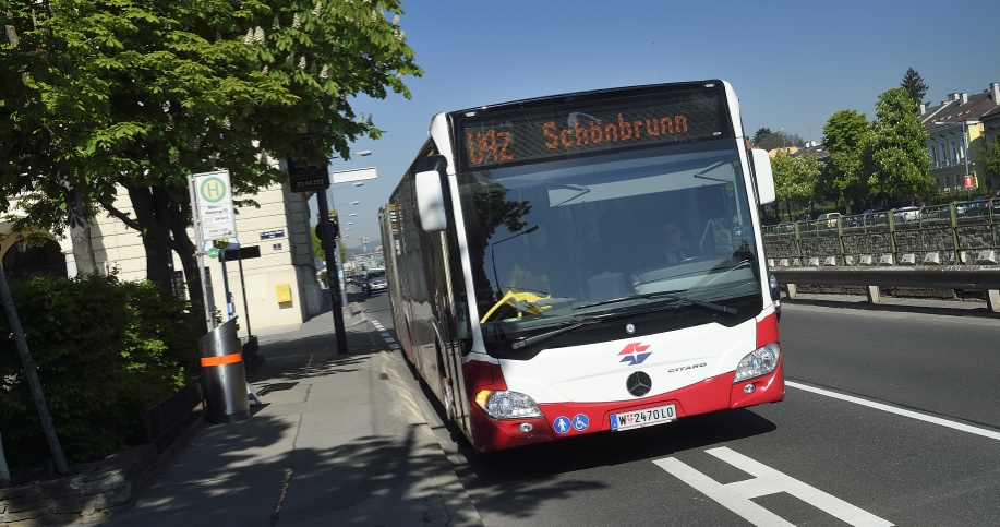 Während der Teilsperre der U4 verkehrt die Ersatzlinie U4Z zwischen Hütteldorf und Schönbrunn.