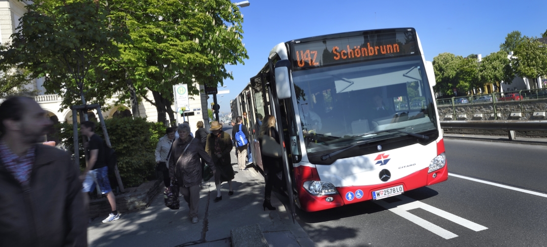 Während der Teilsperre der U4 verkehrt die Ersatzlinie U4Z zwischen Hütteldorf und Schönbrunn.