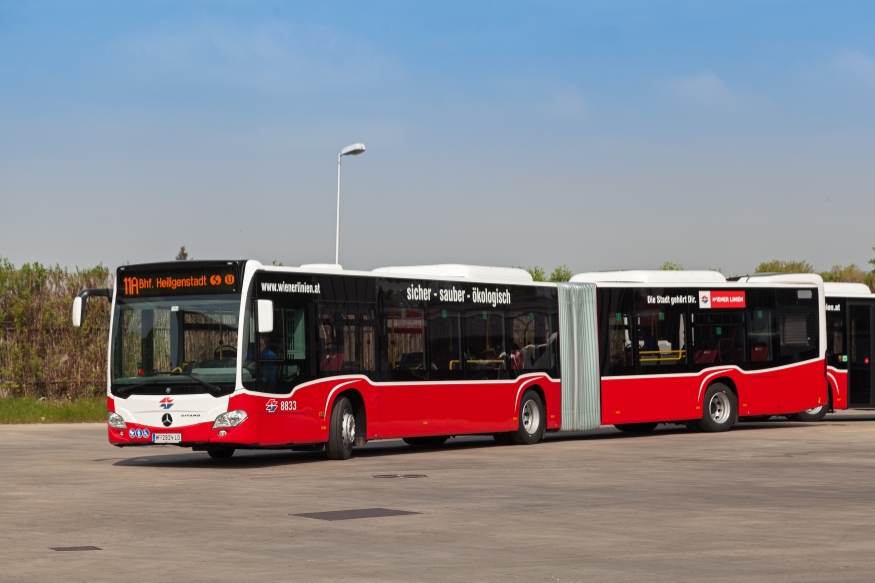 Neuer Bus  Type NG265 Citaro-Mercedes für die Linie 11a, Mai 2016