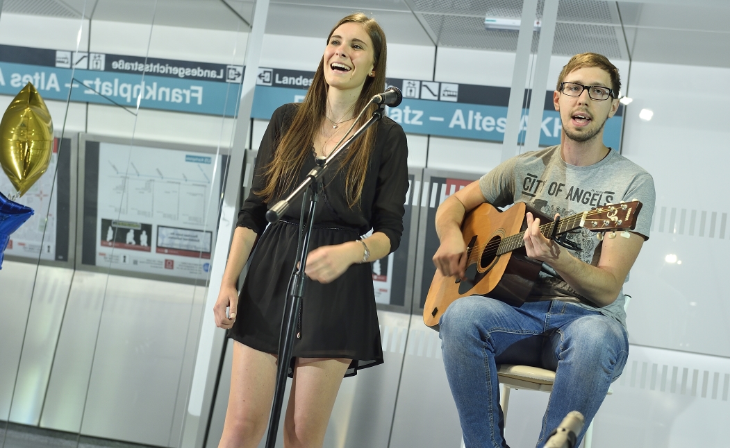 Live-Audition am 9. Juni für die U-Bahn-Stars im Infocenter der Wiener Linien bei der Station Volkstheater