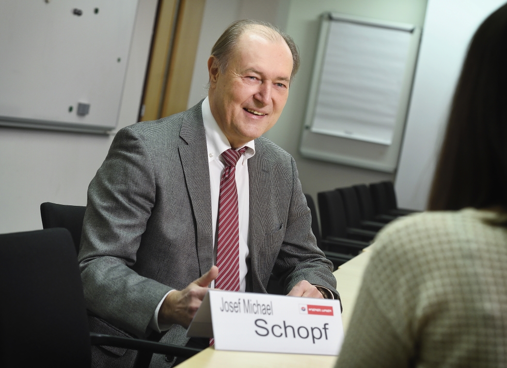 Prof. Josef Michael Schopf ist das neue Mitlgleid im Fahrgastbeirat als Nachfolger von Hermann Koflacher.