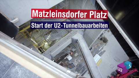 Spatenstich Tunnelarbeiten U2xS Matzleinsdorfer Platz