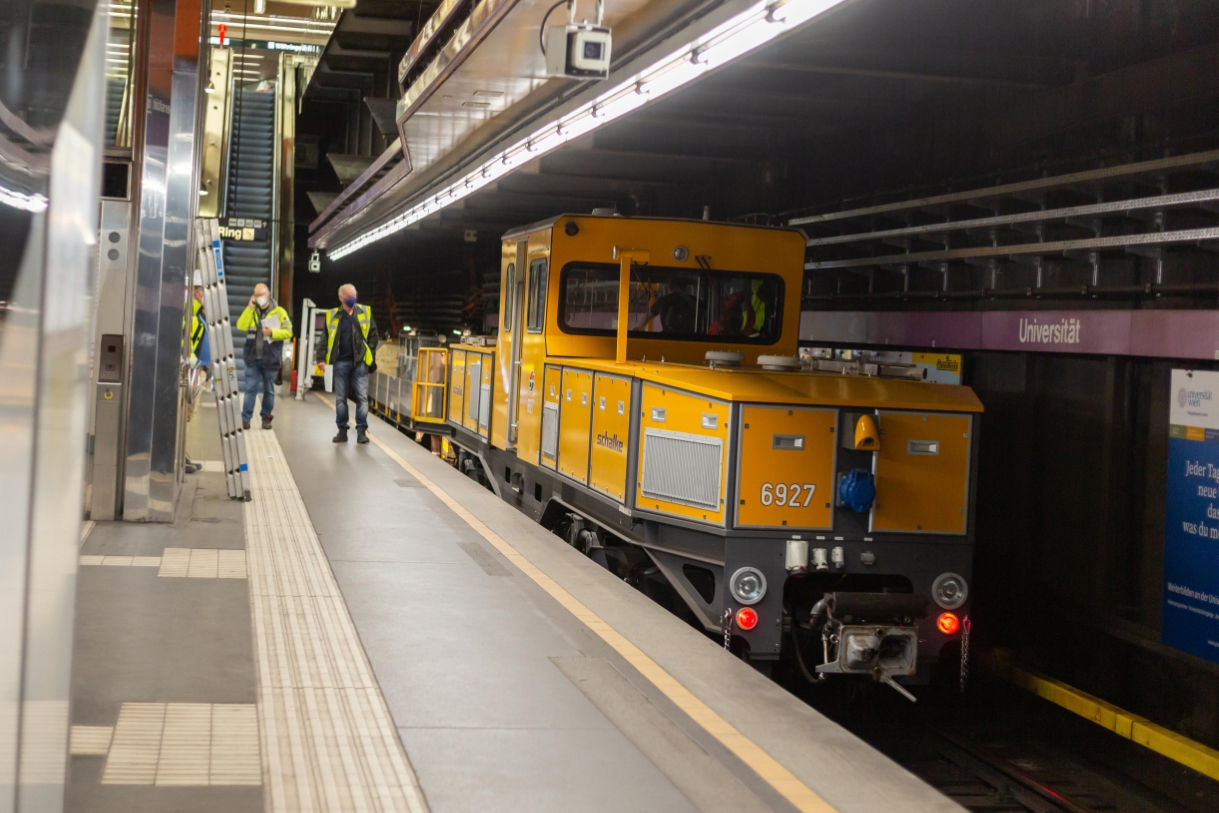 Mit dem großen U2 Update wird der Abschnitt zwischen Karlsplatz und Rathaus umfassend modernisiert und für die vollautomatische U5 vorbereitet.