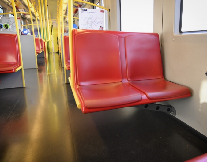 Sitzplatz U-Bahn