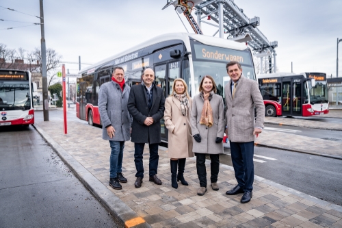 Start Probebetrieb E-Busse