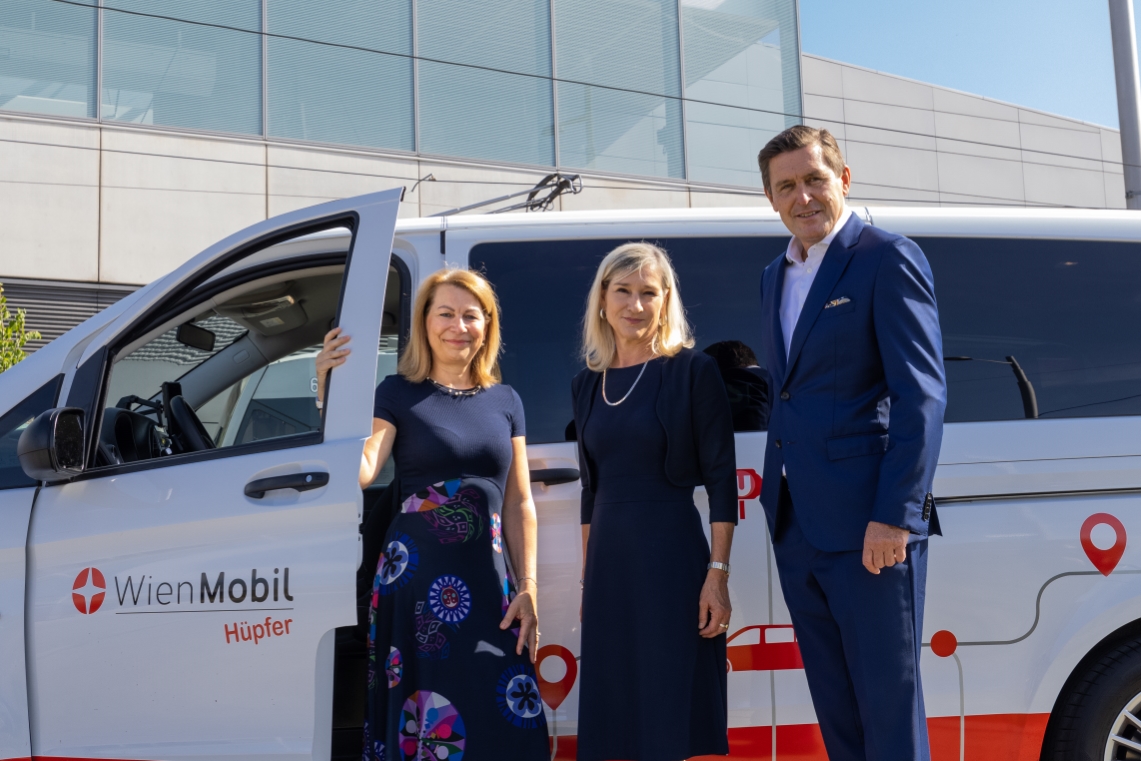 WienMobil verbindet das klassische Öffi-Angebot mit flexiblen Mobilitätslösungen in Wien