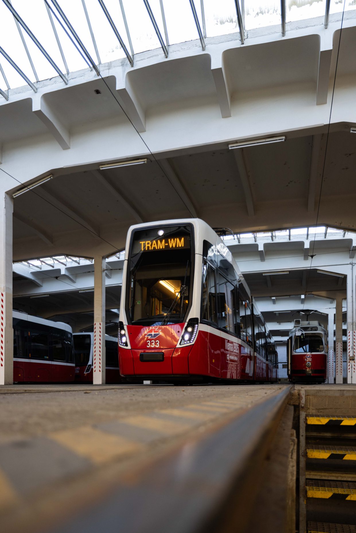 TRAM-WM Vorbereitungen